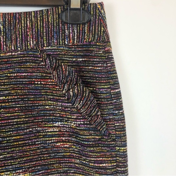 Ann Taylor LOFT lined skirt with pockets Women’s Sz 6 Gorgeous Multi Color EUC - Picture 6 of 7